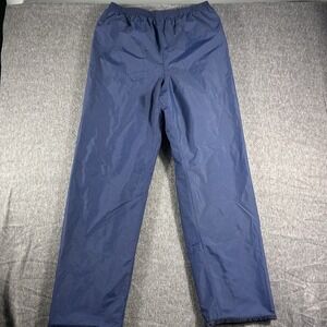ProQuip Waterproof Golf Pants Men Size L Gore-Tex Navy Blue‎ Pull On Gorpcore